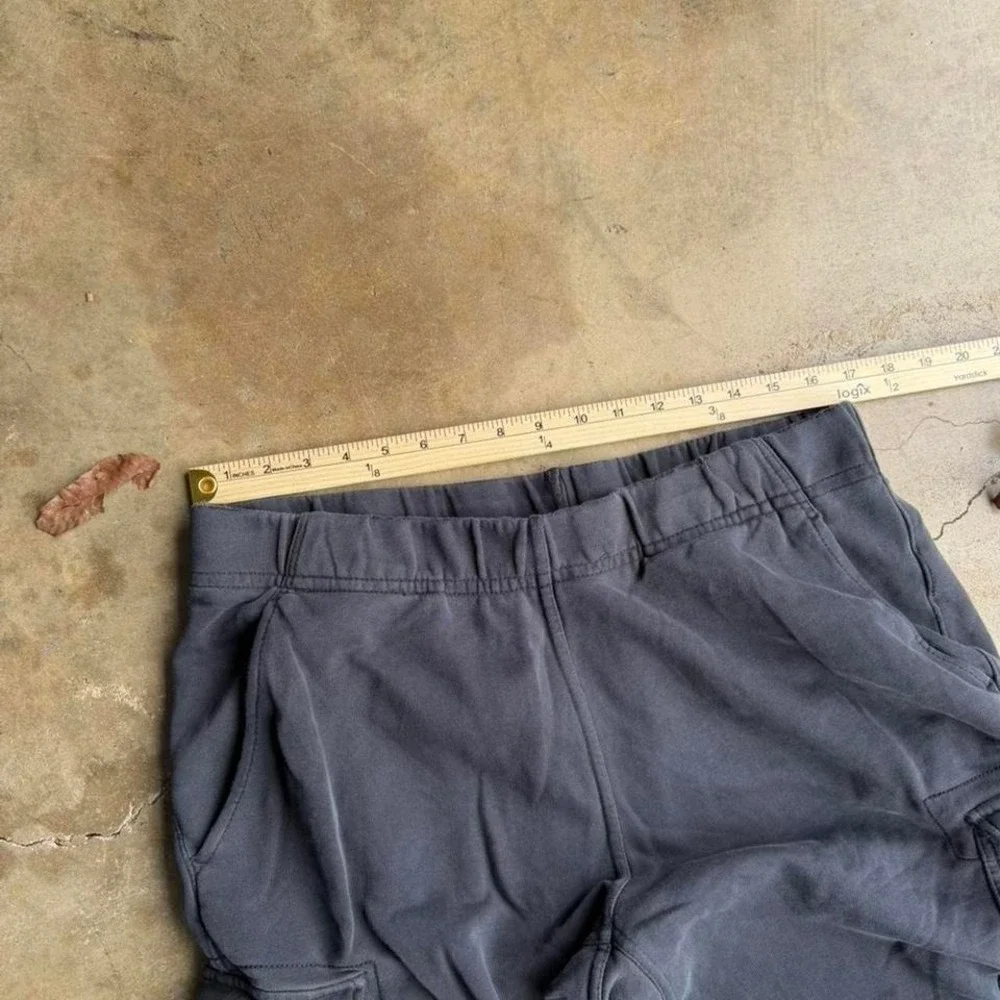 2000s Nike black cargo baggy sweat pants